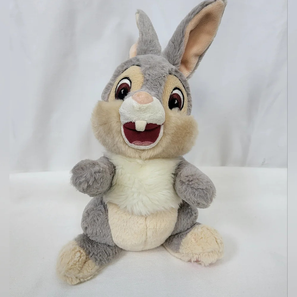 Disney World Park Gray Thumper Bunny Rabbit‎ 11” Plush Bambi